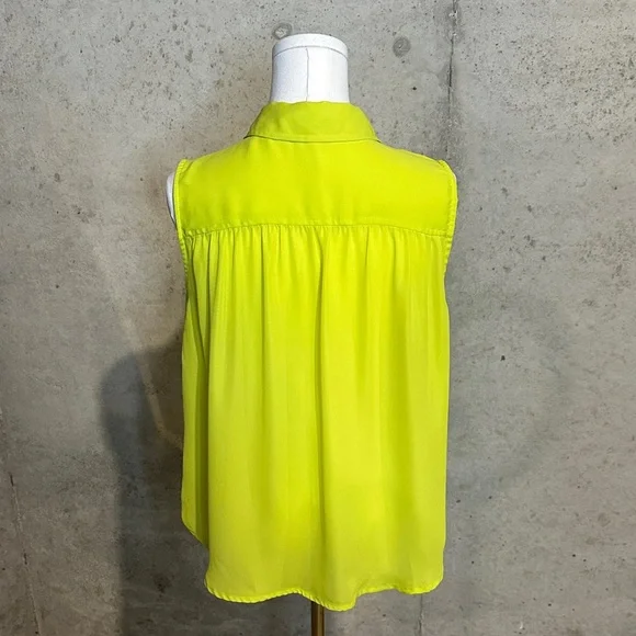 Express Lime Green Sleeveless Tank Top | Y2K | Women’s Size Small - Picture 6 of 6